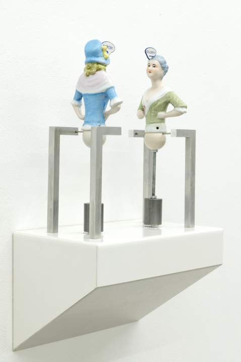 Dana Widawski · Half Dolls Talk, FDD No. 12/I · 2021 Dana Widawski · Figures de Décoration Nr. 12/II · 2021