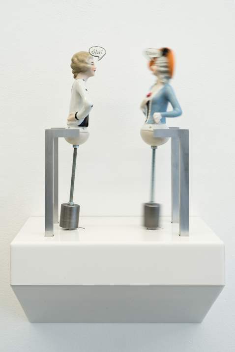 Dana Widawski · Half Dolls Talk, FDD No. 12/II · 2021 Dana Widawski · Figures de Décoration Nr. 12/II · 2021
