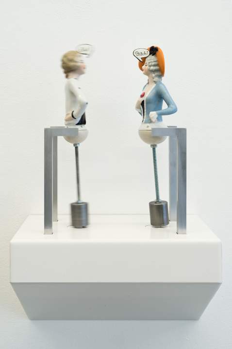 Dana Widawski · Half Dolls Talk, FDD No. 12/II · 2021 Dana Widawski · Figures de Décoration Nr. 12/II · 2021